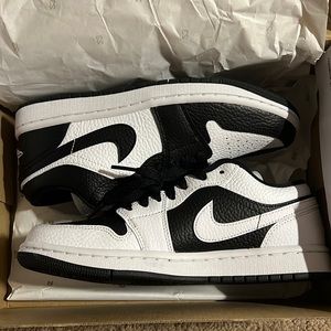 Air Jordan 1 low SE black/white